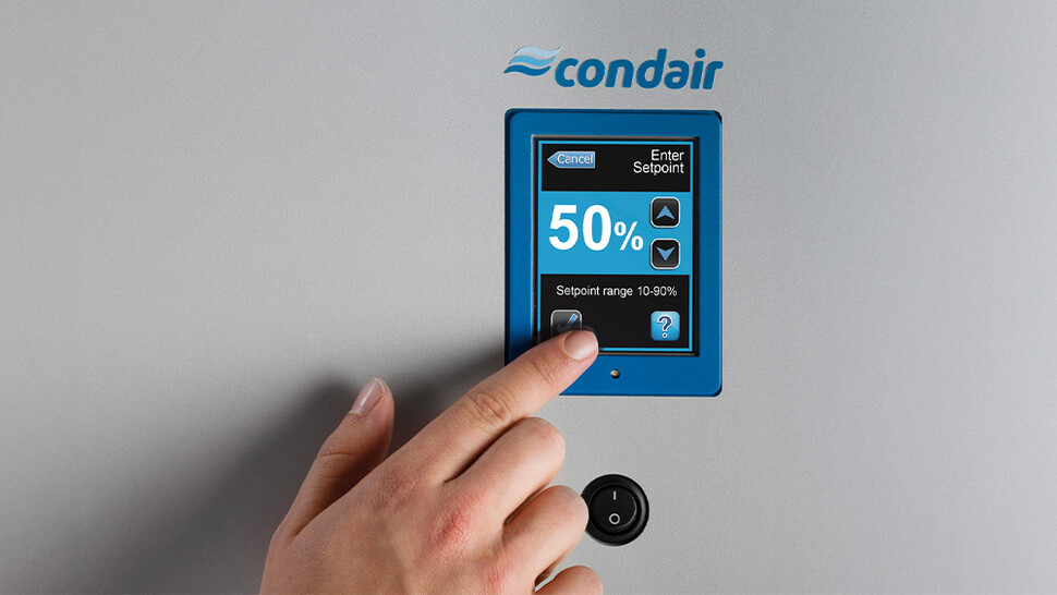 Bild Condair EL Elektroden-Dampfbefeuchter Touch-Controller